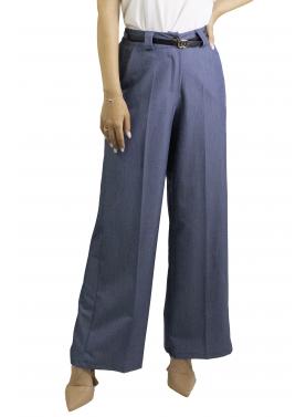 Pantalone con cintura palazzo Chloe 